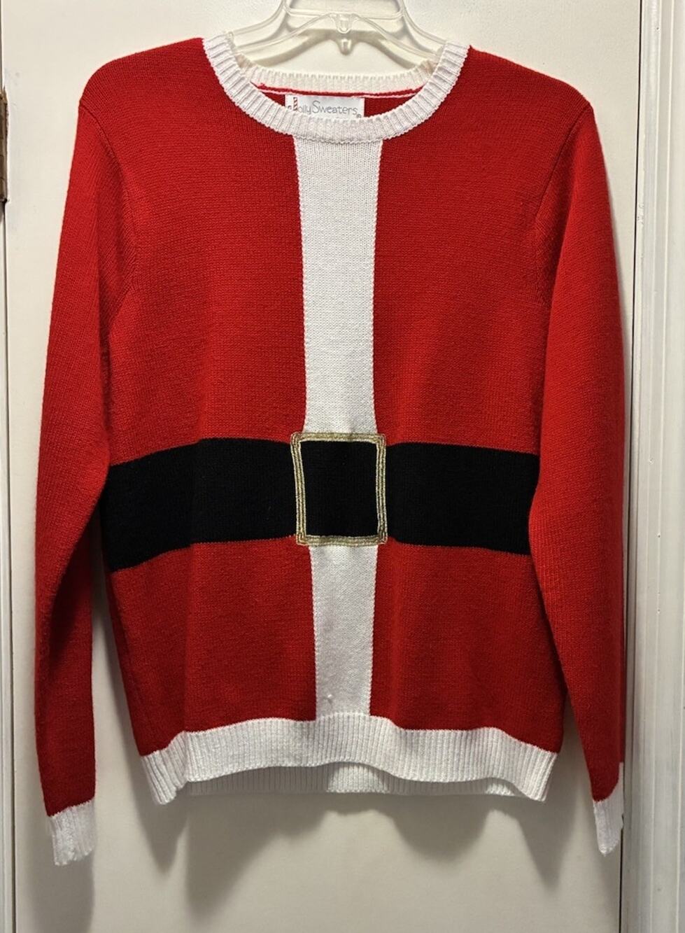 Jolly Sweaters Size Large Santa Shirt